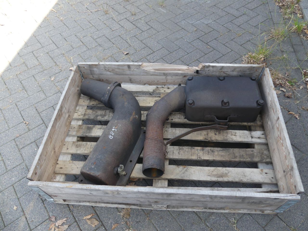 Munktells BM 20 / 21 uitlaatspruitstuk