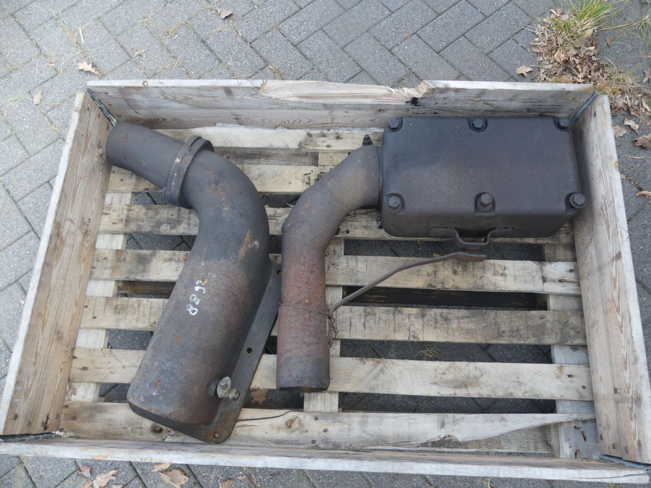 Munktells BM 20 / 21 uitlaatspruitstuk