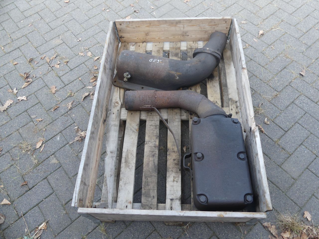 Munktells BM 20 / 21 uitlaatspruitstuk
