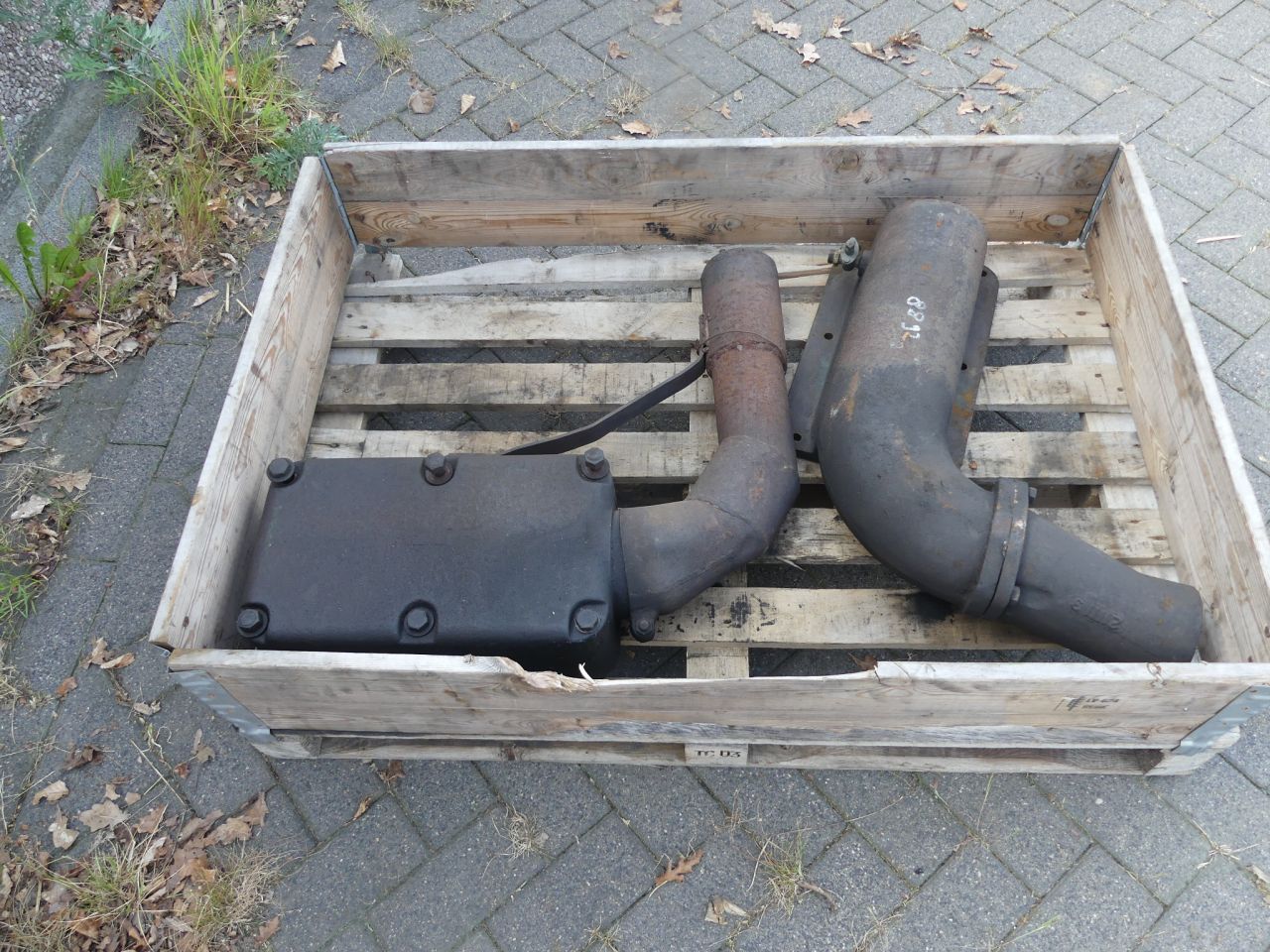 Munktells BM 20 / 21 uitlaatspruitstuk