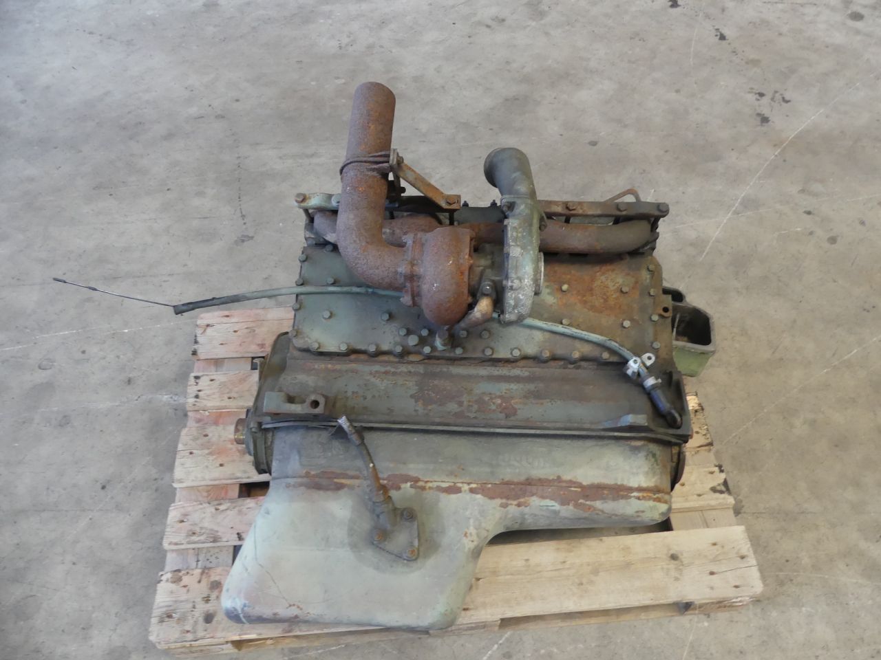 Mercedes Benz MB trac motor blok