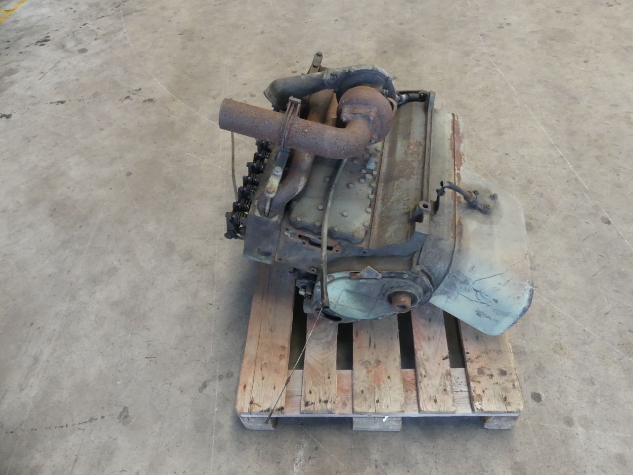 Mercedes Benz MB trac motor blok