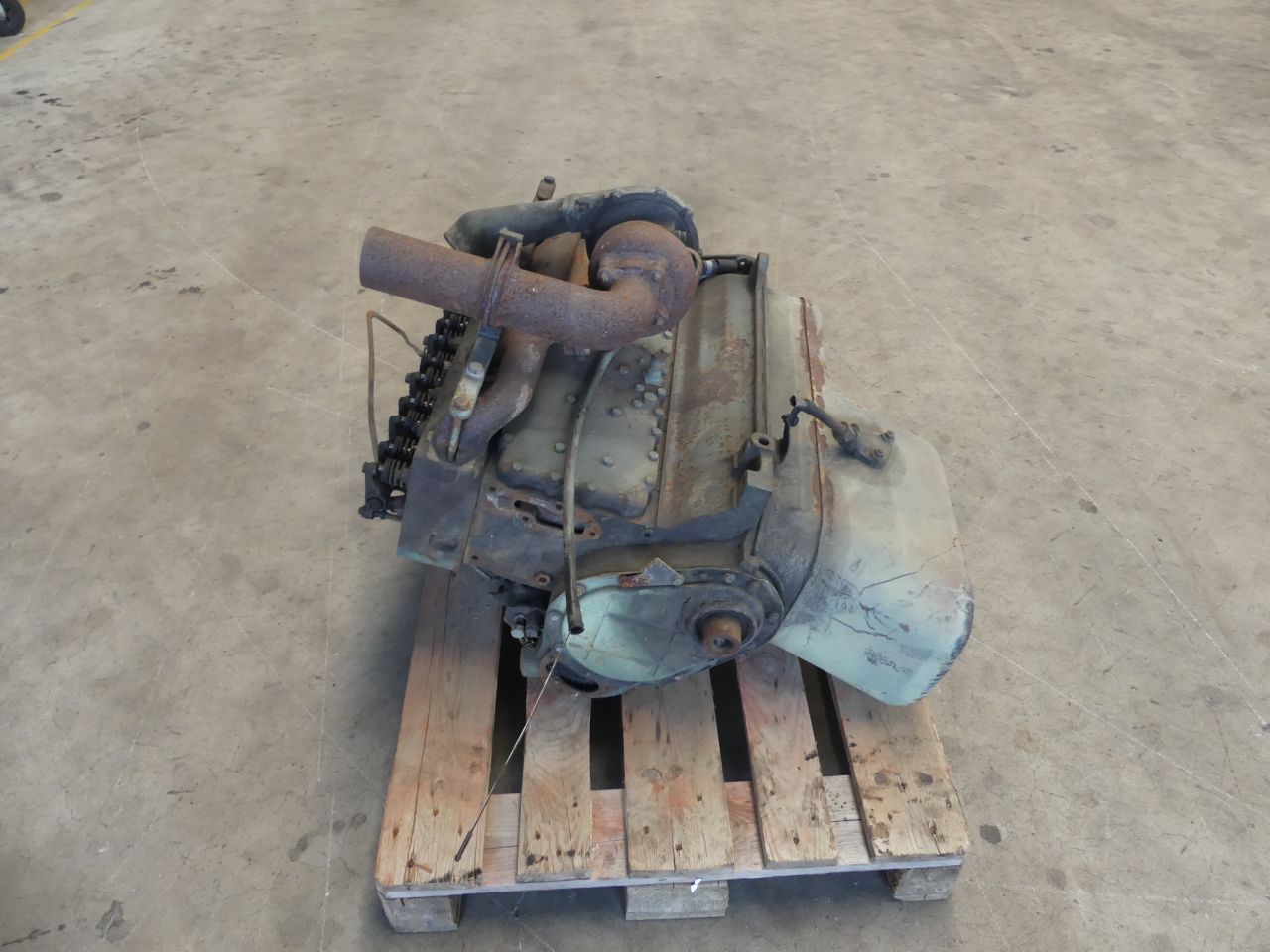 Mercedes Benz MB trac motor blok