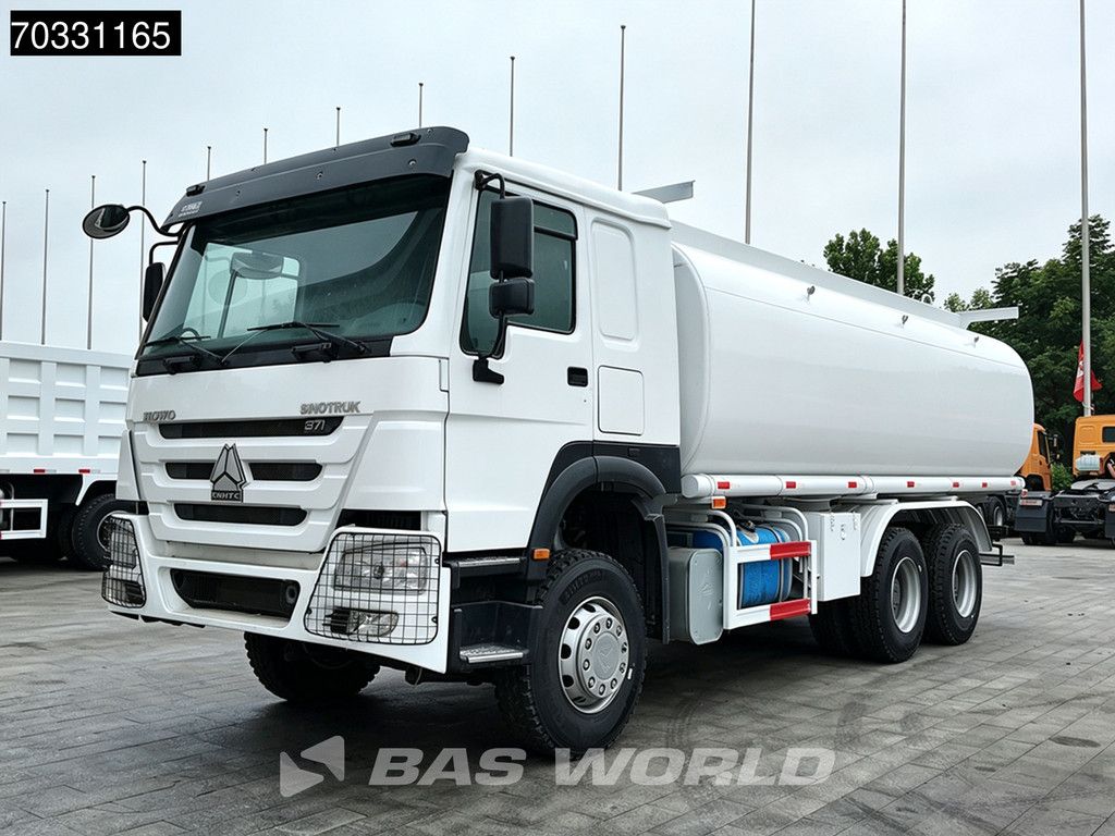 Sinotruk HOWO 371 6X4 Refurbished! 20.000L Fuel capacity Full Steel Manual Airco Euro 2