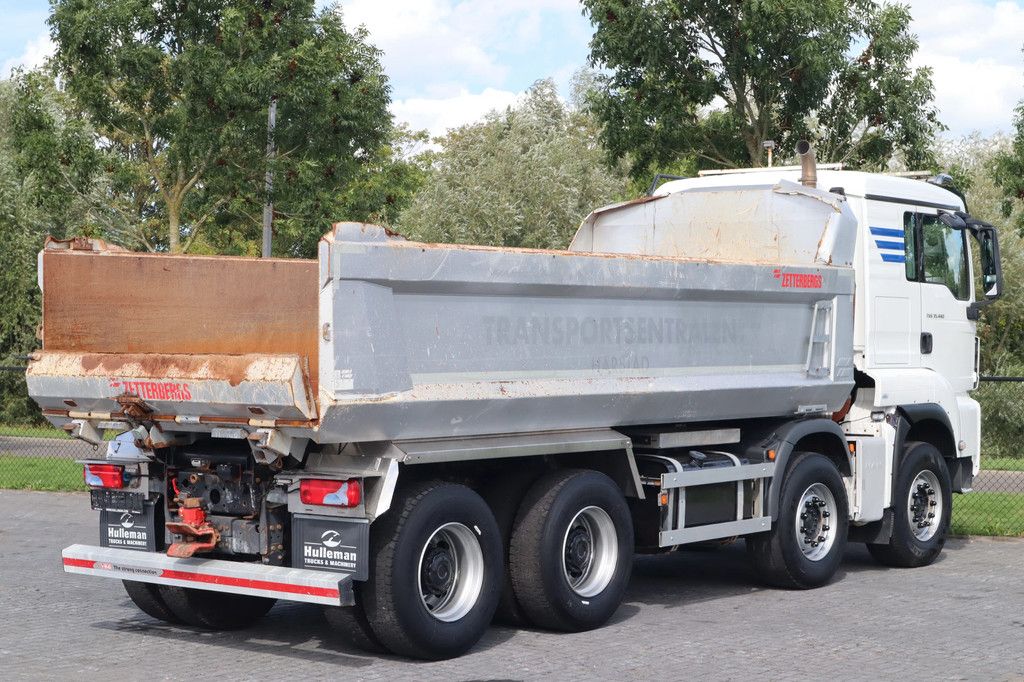 MAN TGS 35.480 | 8X4 | FULL STEEL | BIG AXLES | EURO 6
