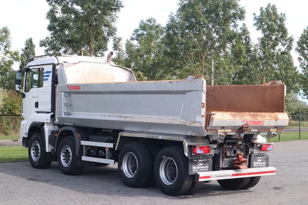 MAN TGS 35.480 | 8X4 | FULL STEEL | BIG AXLES | EURO 6
