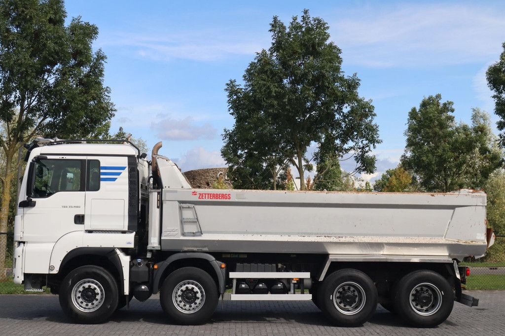 MAN TGS 35.480 | 8X4 | FULL STEEL | BIG AXLES | EURO 6