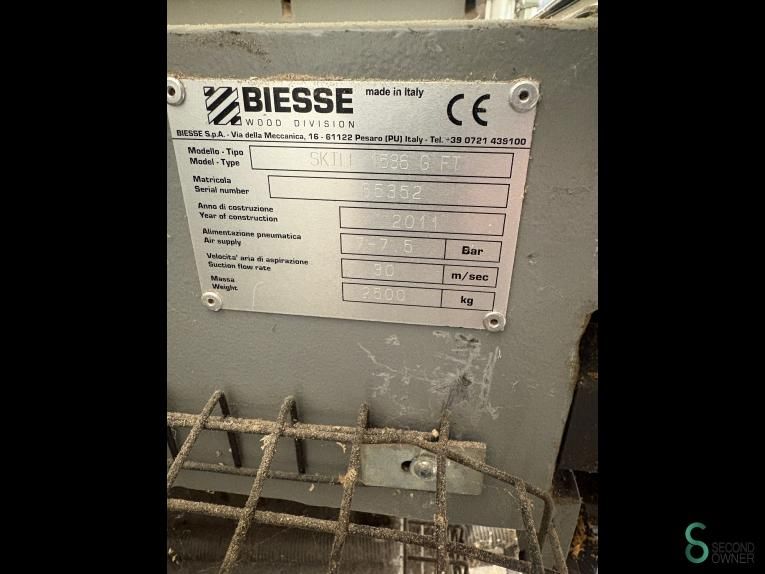 CNC Bewerkingscentra Biesse Skill 15.36 G FT 2011