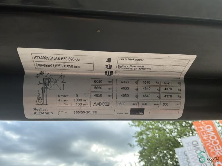 Gabelstapler Diesel Linde H 80 D (396) 2019