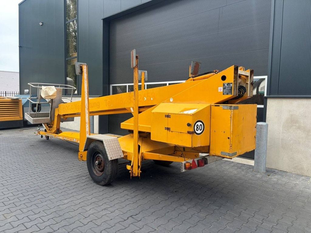 Simon Eurolift RTZ-210 Elektrische, auf einem Anhänger montierte Hubarbeitsbühne 21 m 1992