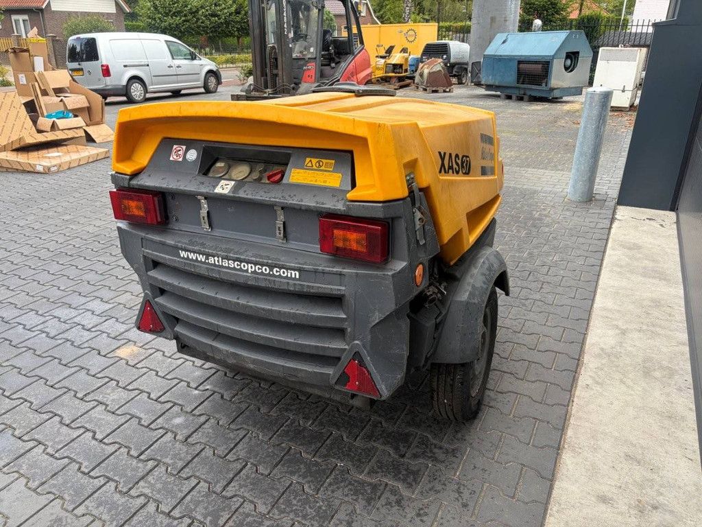 Kompressor Atlas Copco XAS37 Diesel 7 bar 2013