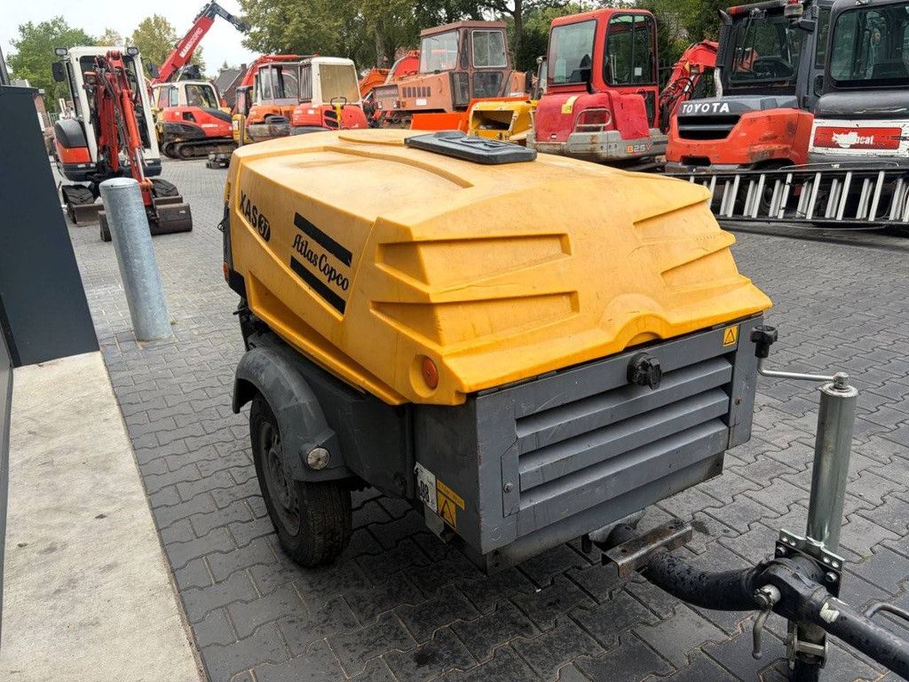 Kompressor Atlas Copco XAS37 Diesel 7 bar 2013