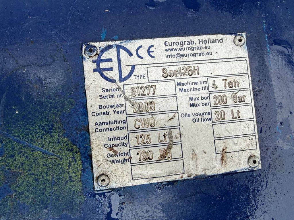 Eurograb Sor125H 2008 Sortiergreifer