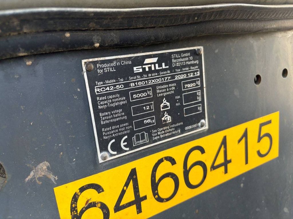Forklift Still RC42-50 Diesel 5000kg 2020