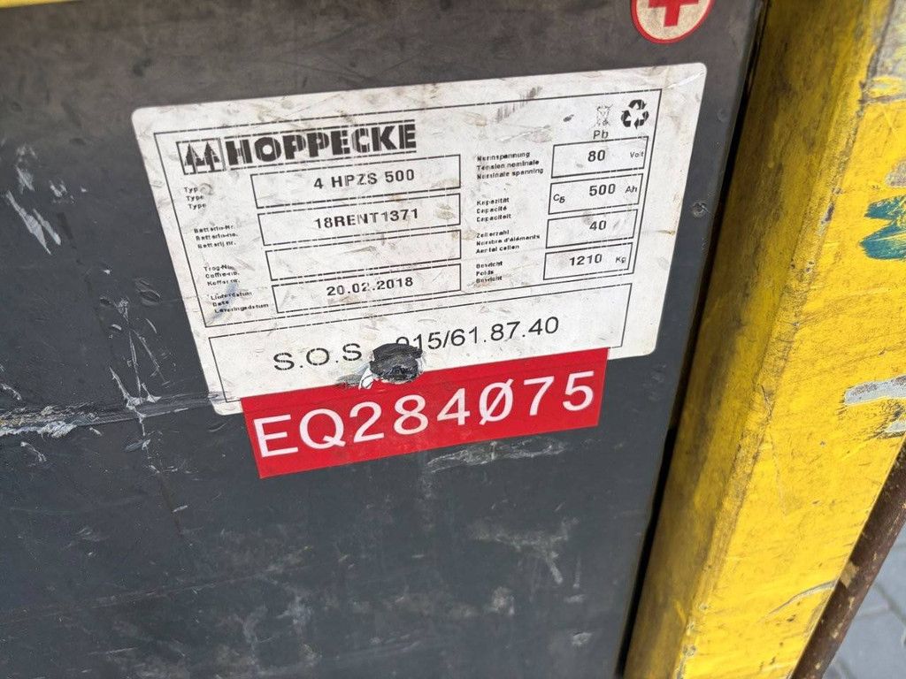 Hyster E2.5XN Electric Forklift 1240kg 5.55m 2013