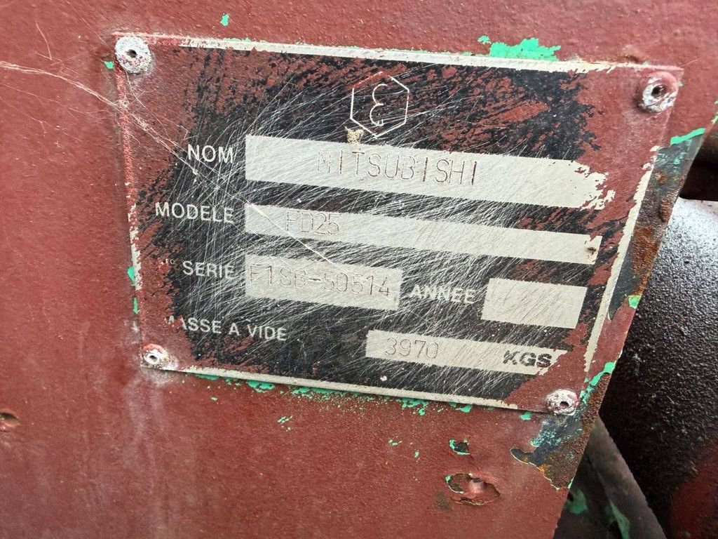 Forklift Mitsubishi FD25 Diesel 2500kg
