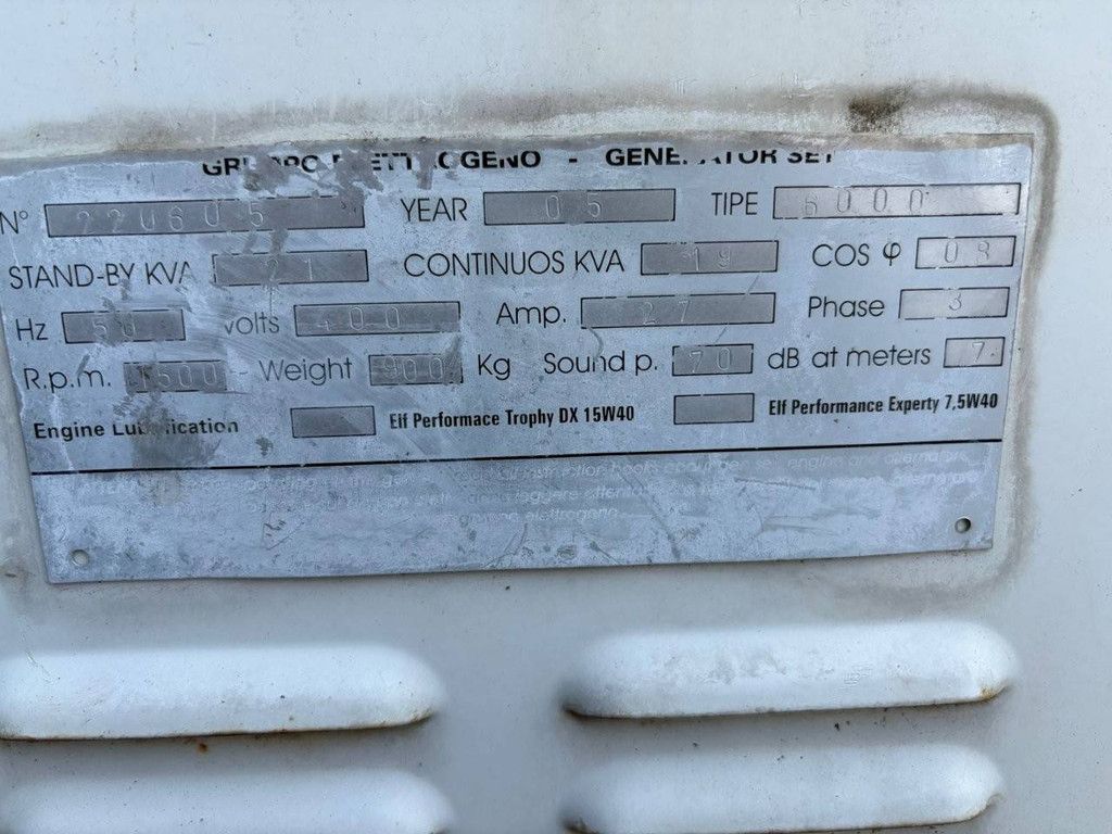 Generator 6000 Diesel 21kVA with Isuzu Engine