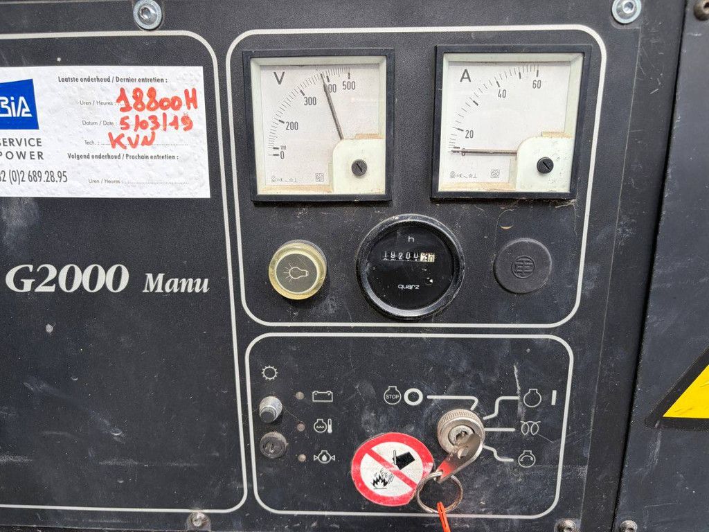 Generator Leroy-Somer DS40-VM Diesel 40kVA 1998