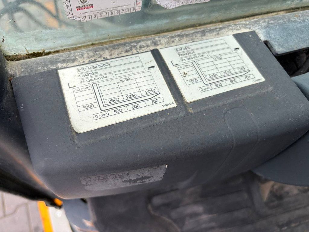 Gabelstapler Jungheinrich EFG425K Elektro 2500 kg 5,0 m 2015