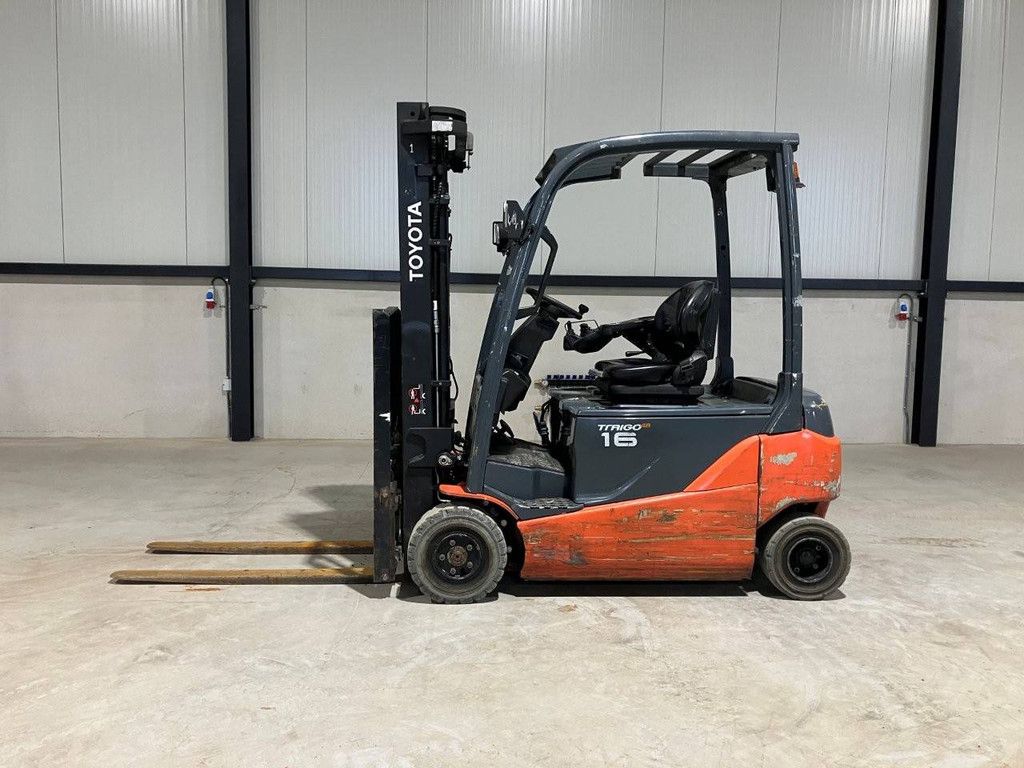 Toyota 8FBM16T Electric Forklift 1600kg 5.5m 2017
