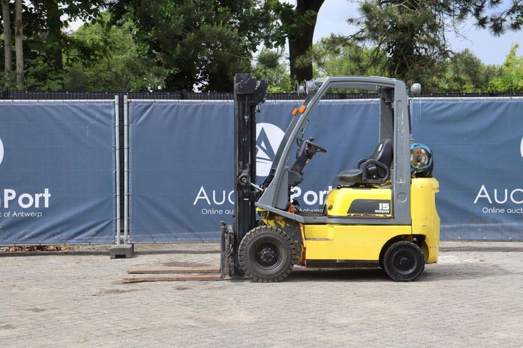 Gabelstapler Nissan PDO1A15PO LPG 1500kg 3,3m 2001