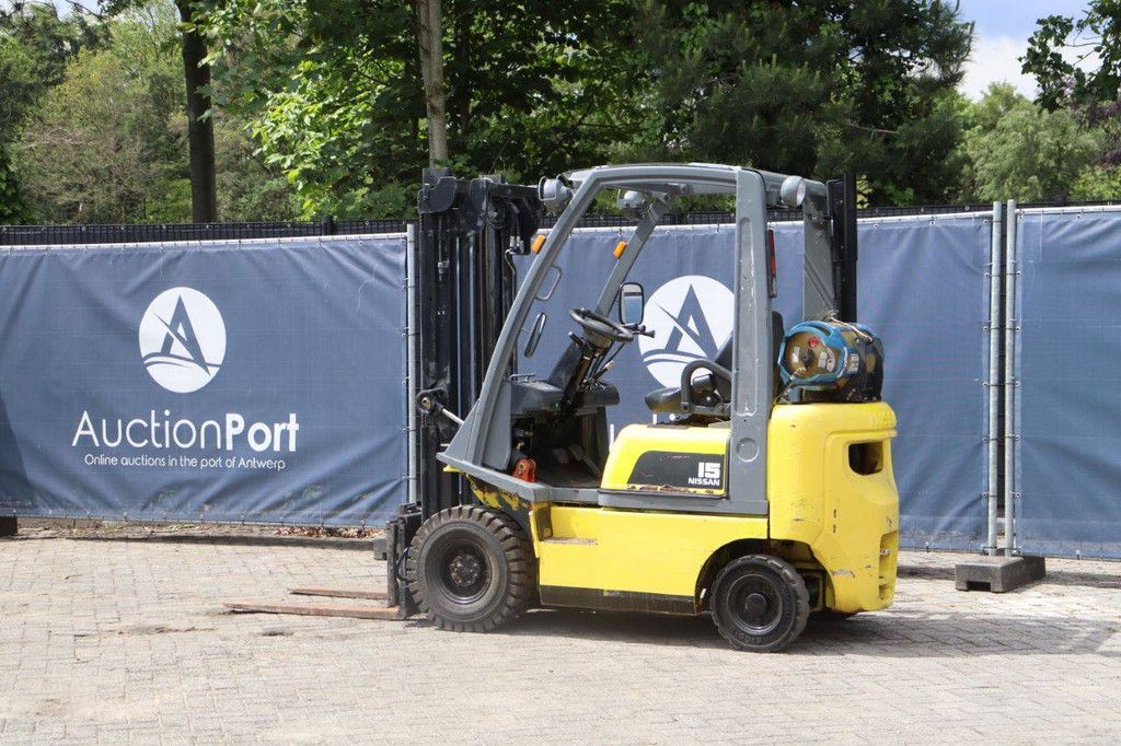 Gabelstapler Nissan PDO1A15PO LPG 1500kg 3,3m 2001