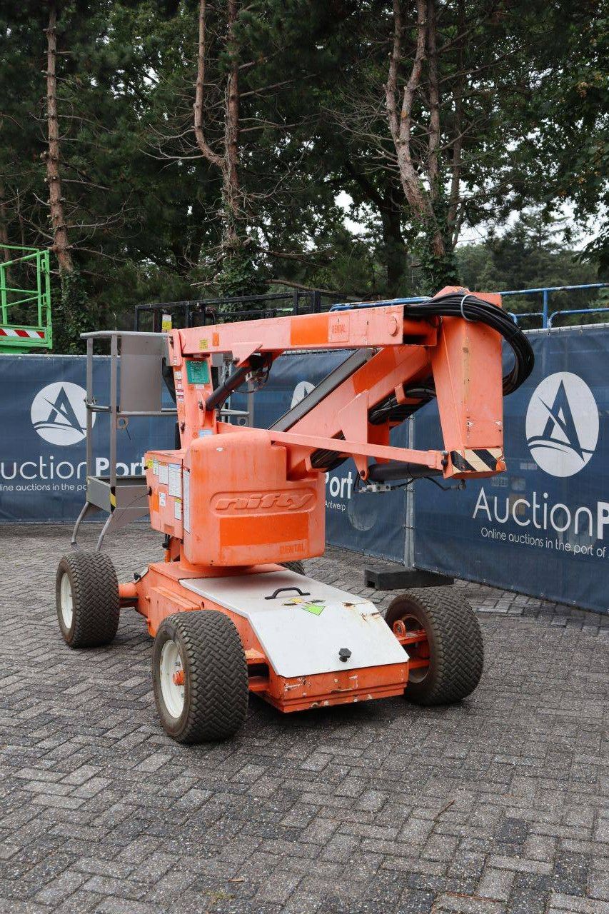 Nifty HR12NE Electric Articulated Boom Lift 200kg 12.2m 2015