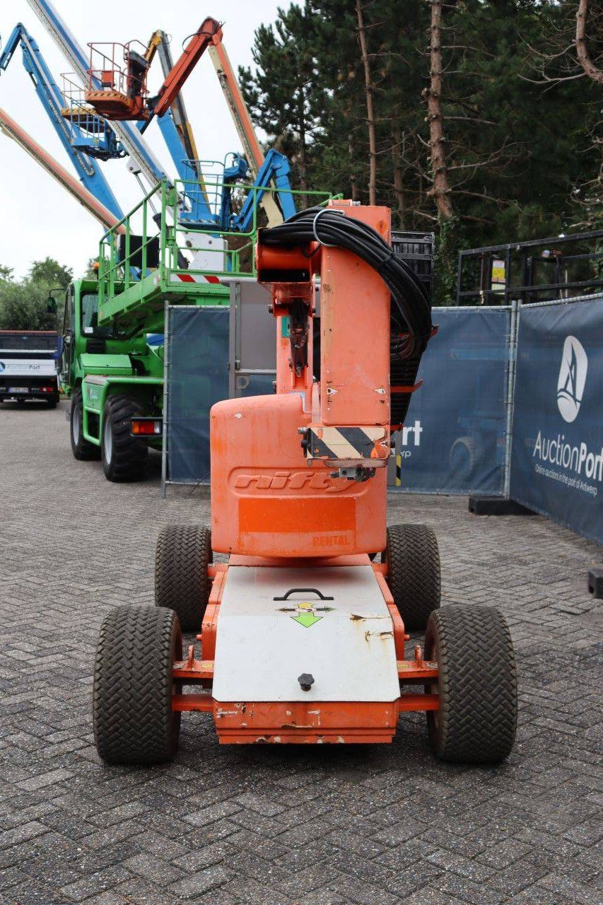 Nifty HR12NE Electric Articulated Boom Lift 200kg 12.2m 2015