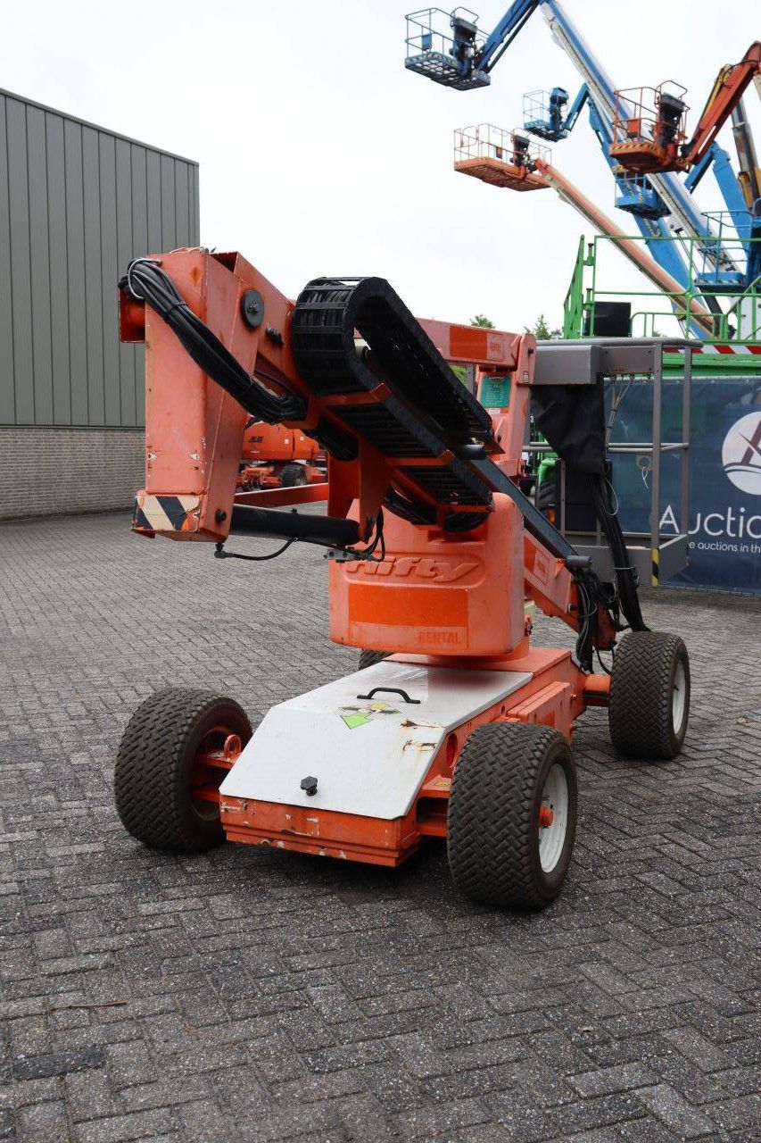Nifty HR12NE Electric Articulated Boom Lift 200kg 12.2m 2015