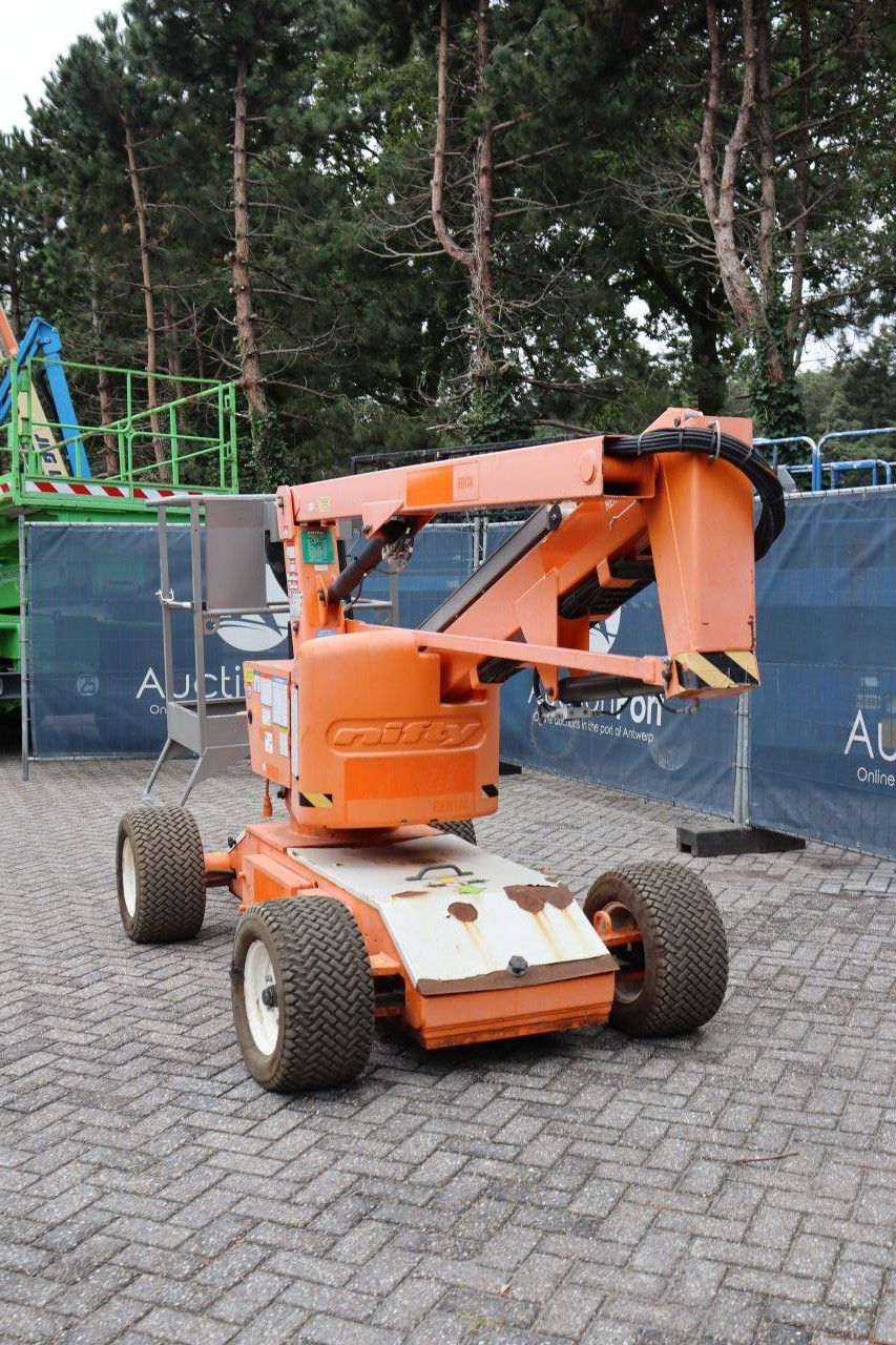 Niftylift HR12NE Mk1B Elektrische Gelenkteleskoparbeitsbühne 200 kg 12,1 m 2017