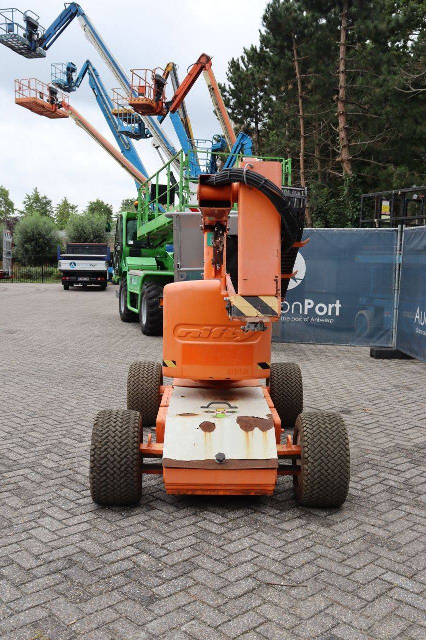 Niftylift HR12NE Mk1B Elektrische Gelenkteleskoparbeitsbühne 200 kg 12,1 m 2017