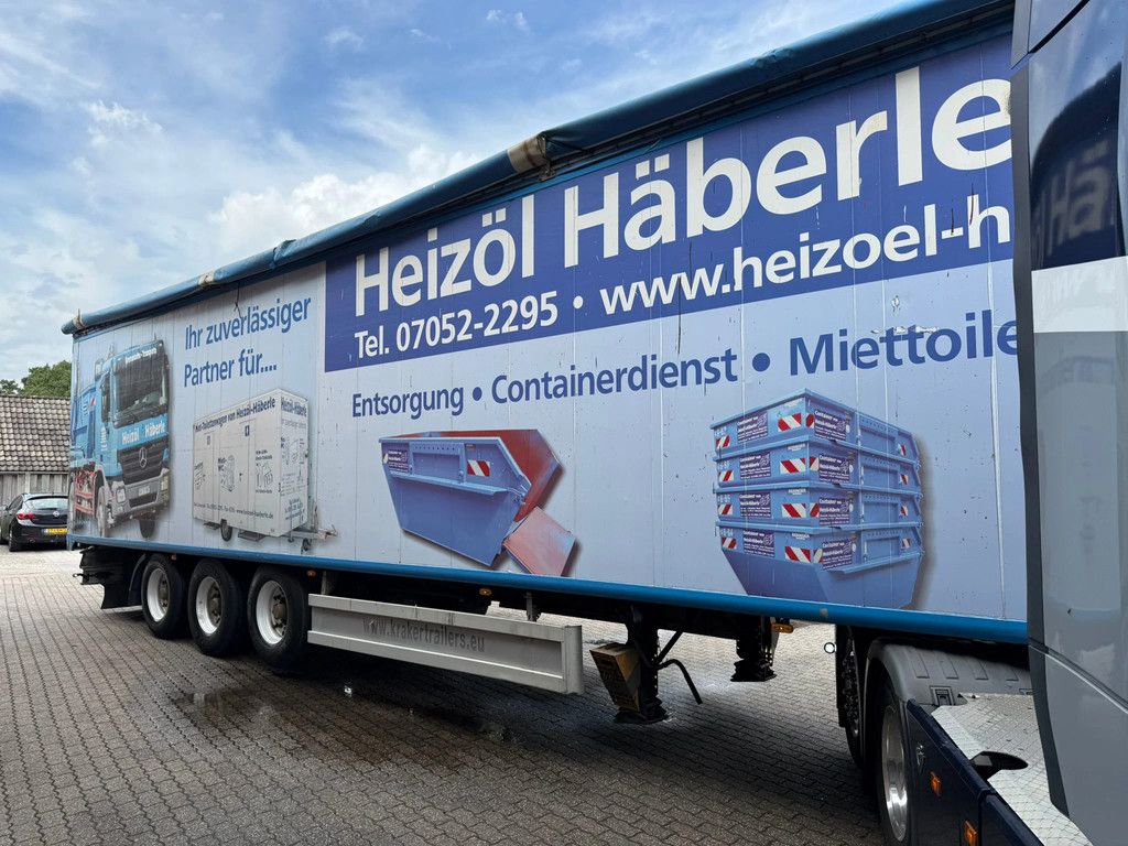 Kraker CF-200 92m3 Cargo Floor 10MM Liftas BPW Schijfremmen
