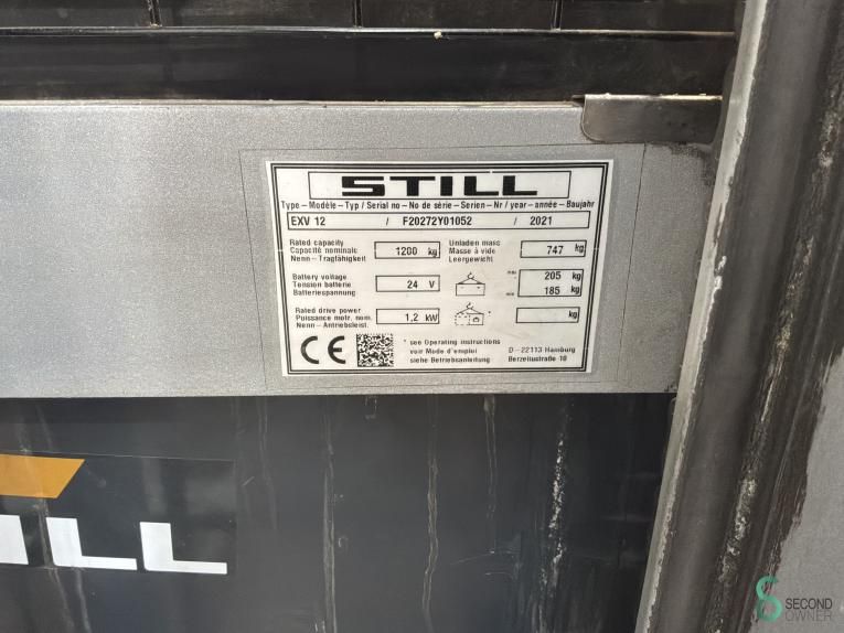 Stapler Elektrisch Still EXV12 2021 Triplex