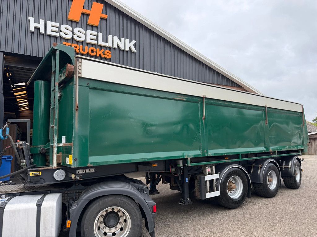 Bulthuis TSTA23 34m3 Hardox Geïsoleerd Liftas Milieukleppen 24V Powerpack