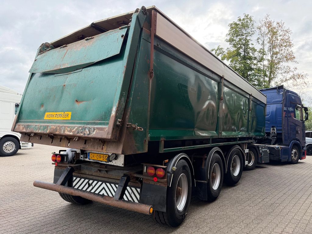 Bulthuis TSTA23 34m3 Hardox Geïsoleerd Liftas Milieukleppen 24V Powerpack