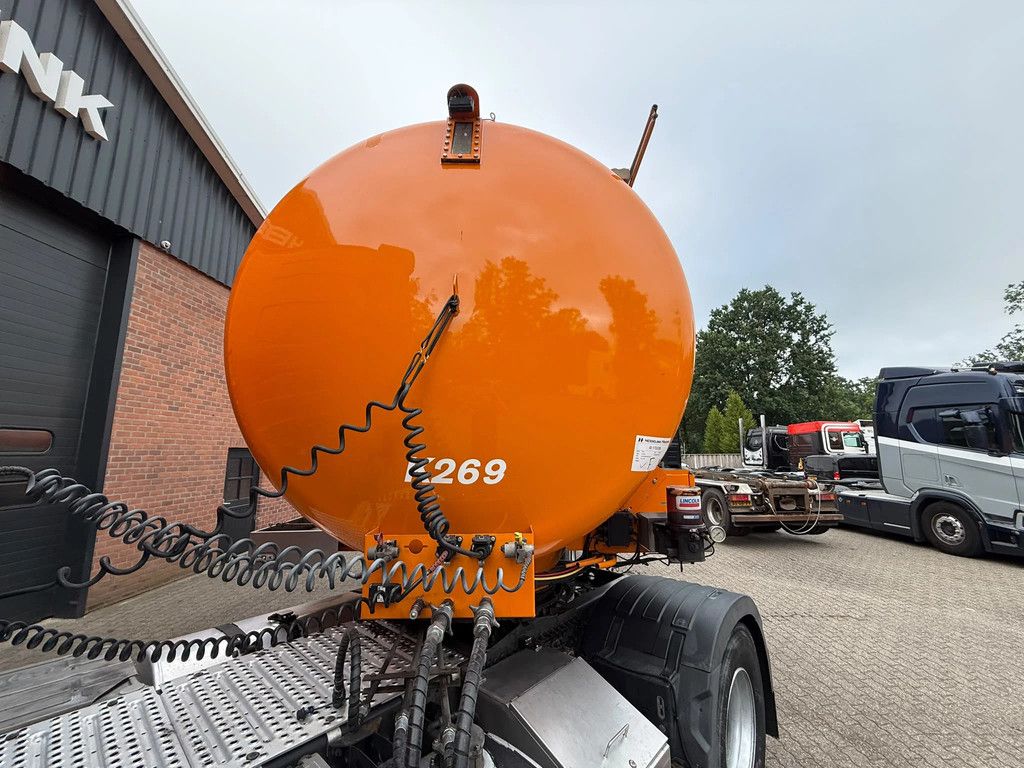 D-TEC 36m3 RVS Mestoplegger/Manure/Gulle 2x Stuuras NL Trailer
