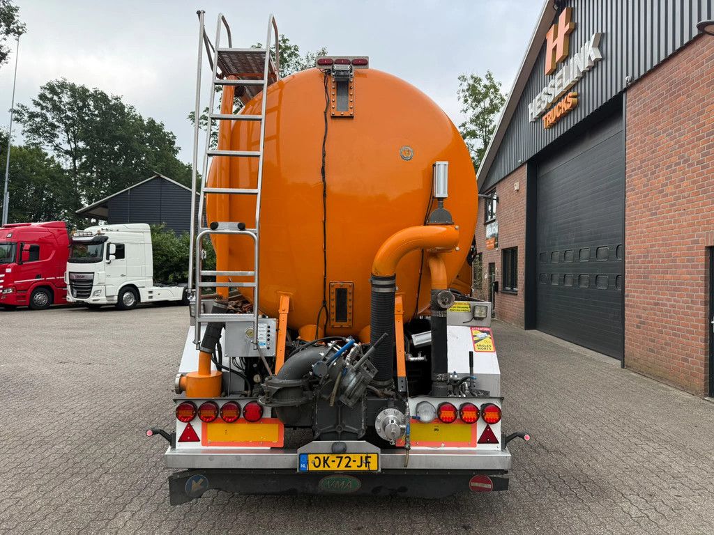 D-TEC 36m3 RVS Mestoplegger/Manure/Gulle 2x Stuuras NL Trailer