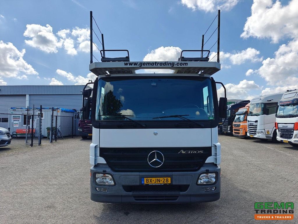 Mercedes-Benz ACTROS 1841 LL CAR 4x2 LowRoof Euro3 - GroenwoldAG 5-Auto-Transporter + Seilwinde 3600 kg - Rampen - Original 274.450 km - TÜV bis 04/2027