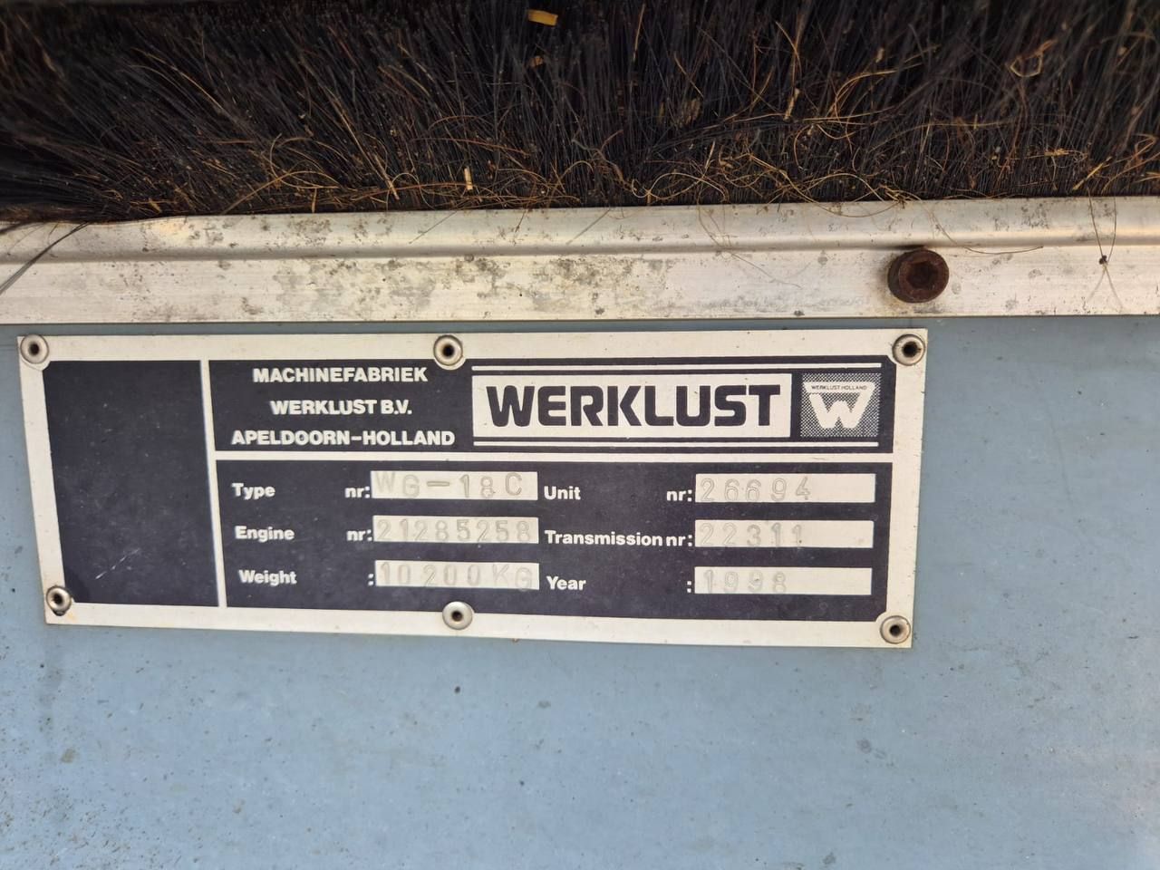 Werklust WG18C Shovel Wiellader