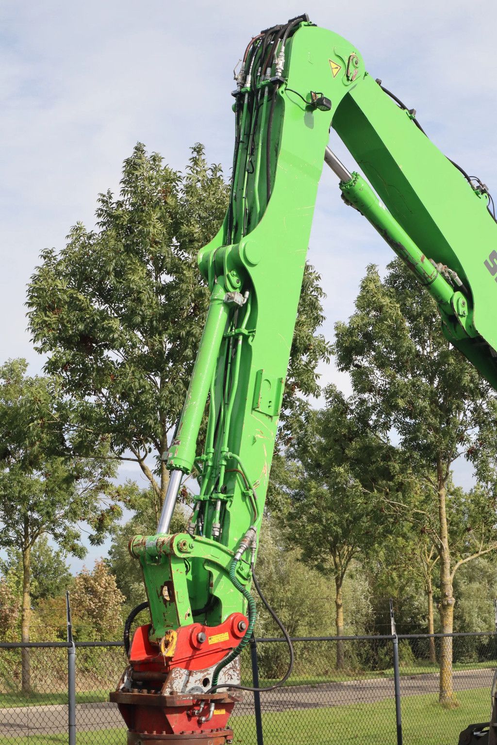 Sennebogen 821 E | SORTING GRAB | GOOD CONDITION