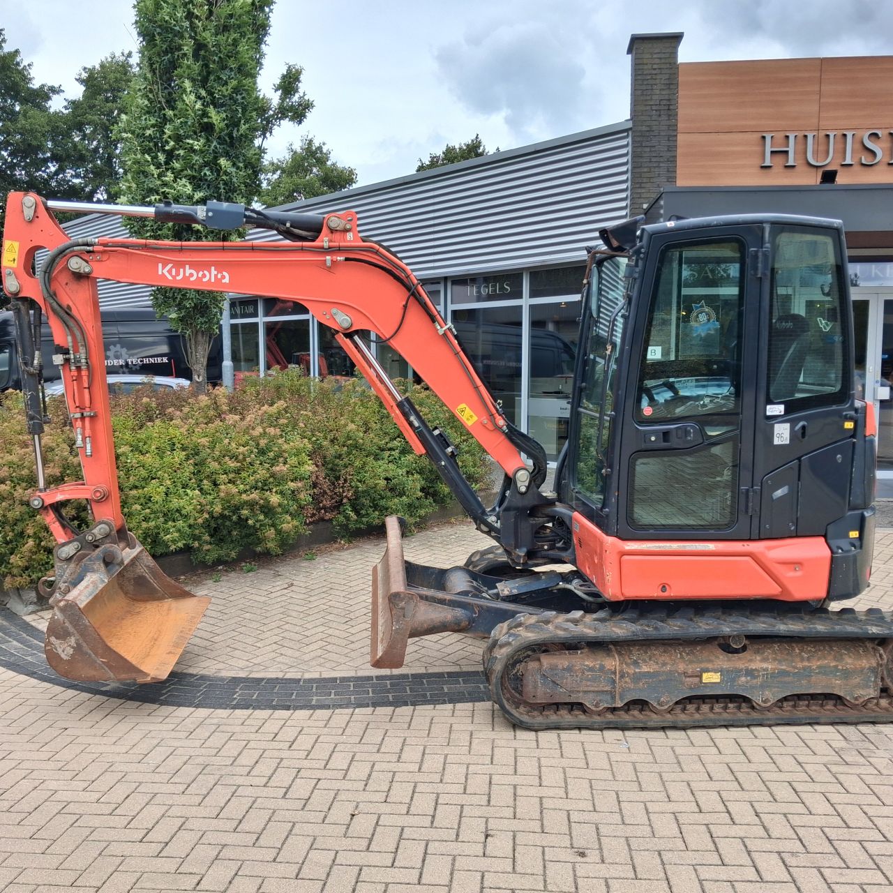 Kubota U50-5 Midigraver.