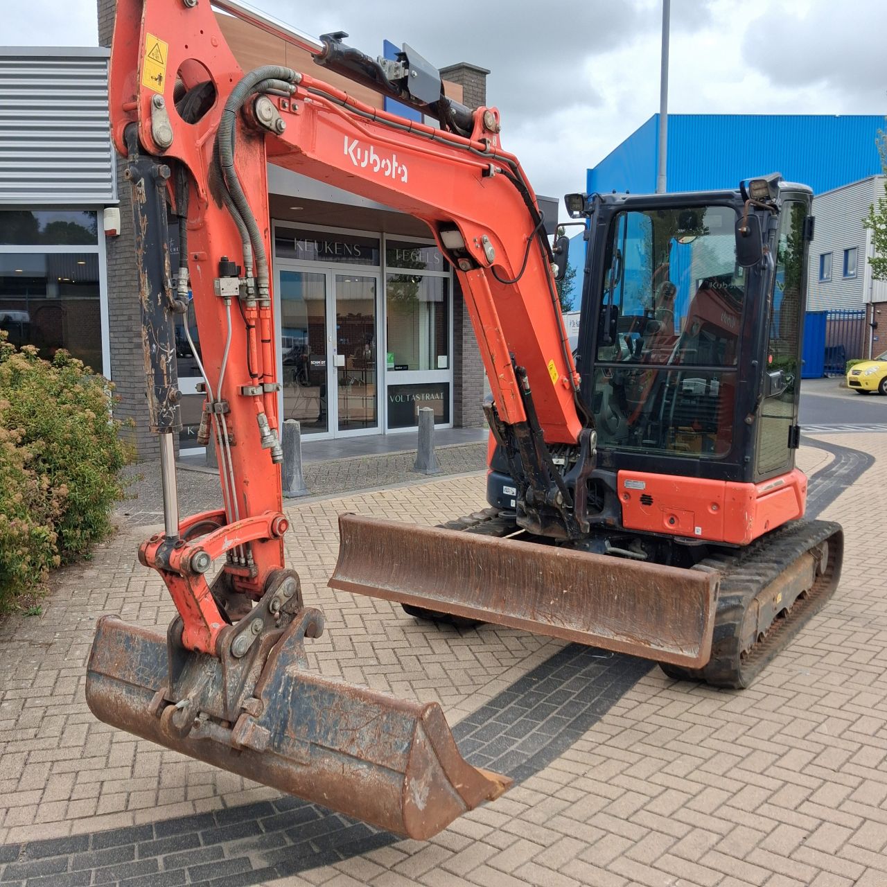 Kubota U50-5 Midigraver.