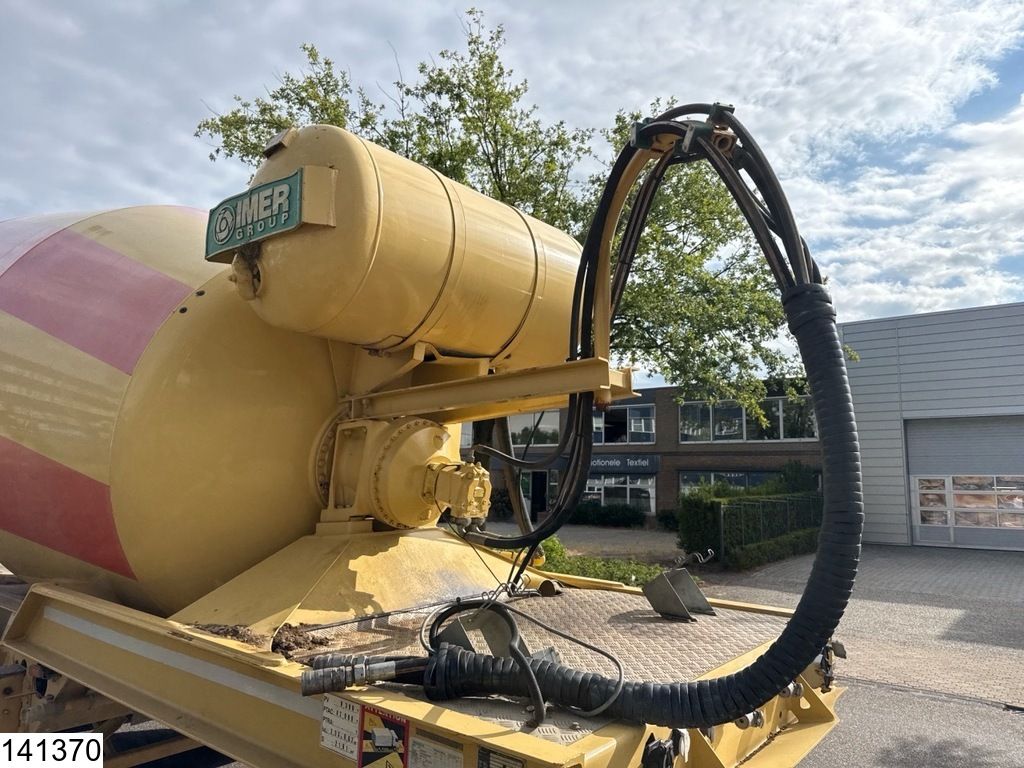 Mol Beton mixer 12 m3, Lift axle