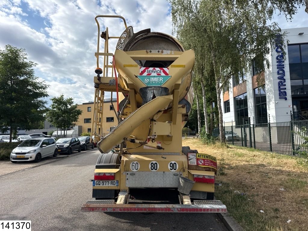 Mol Beton mixer 12 m3, Lift axle