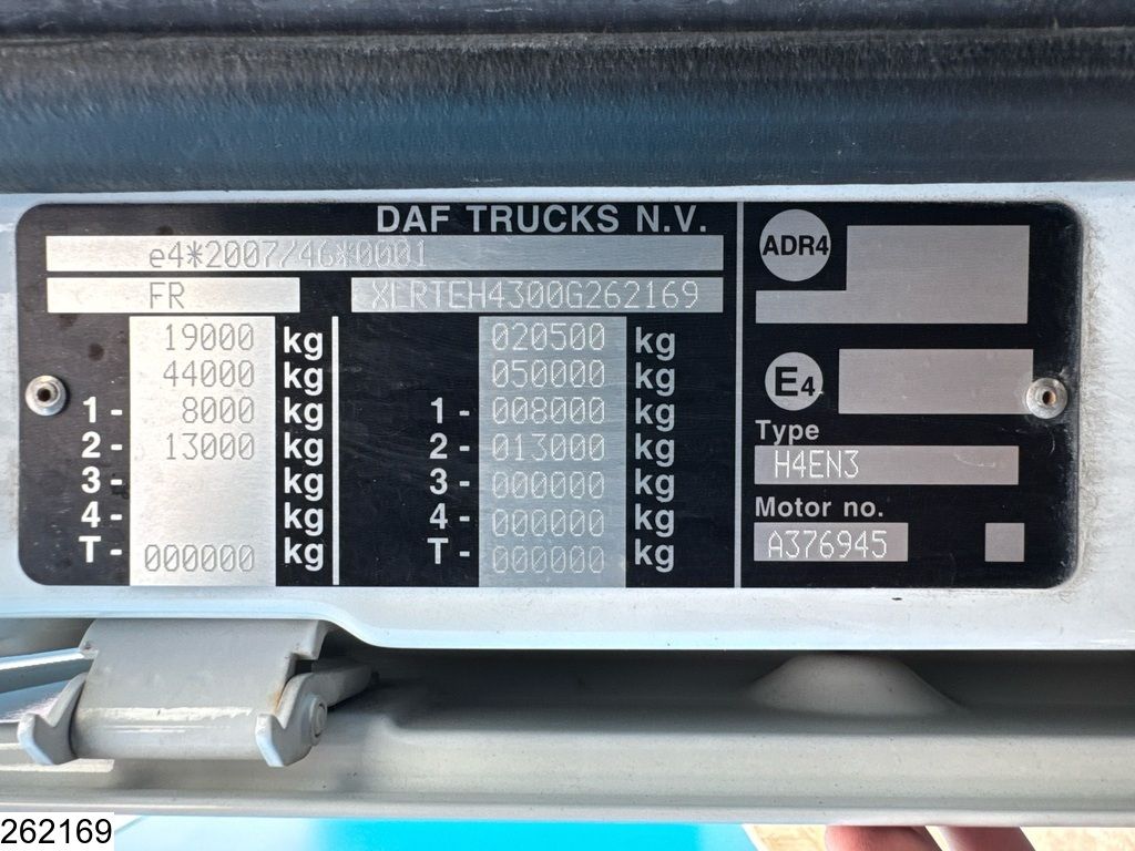 DAF XF 480 EURO 6, ACC