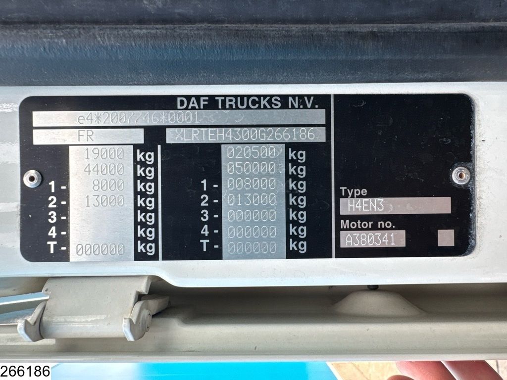 DAF XF 480 EURO 6, ACC