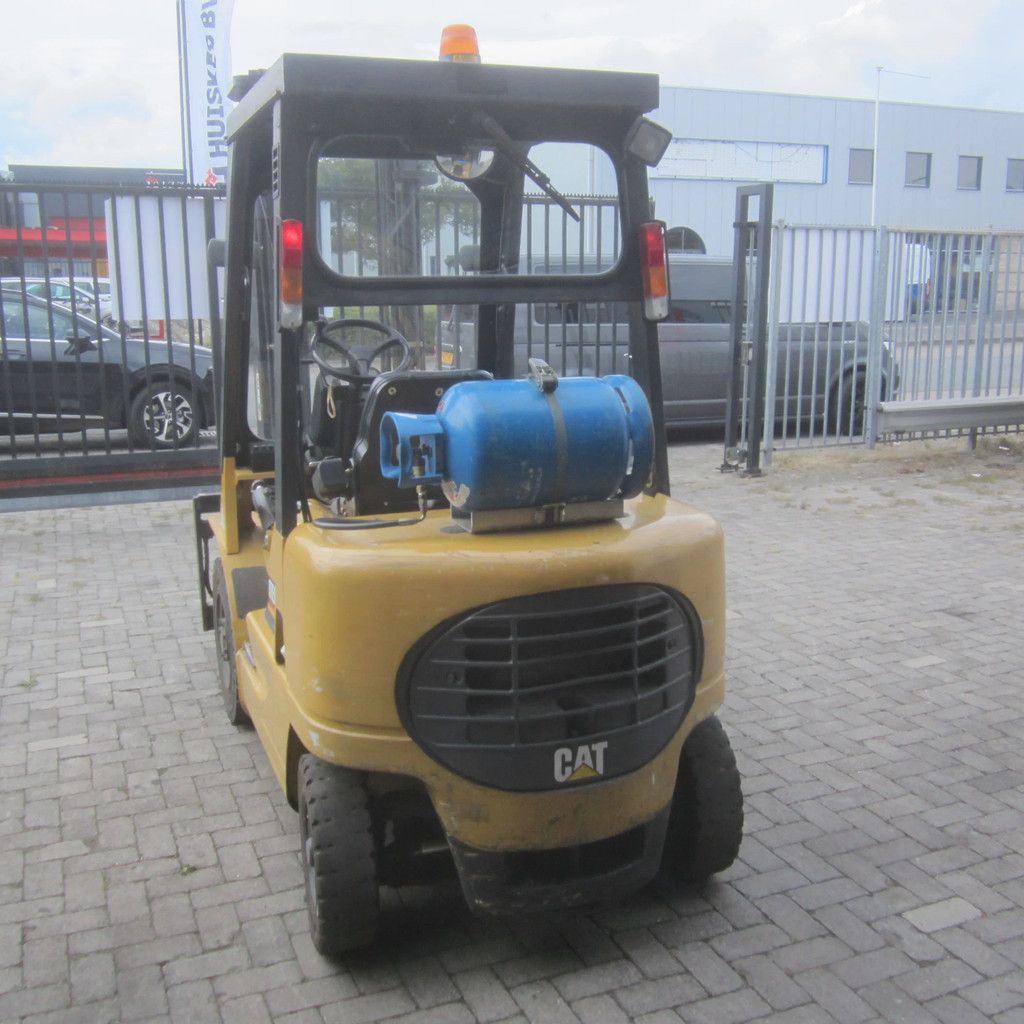 Caterpillar GP20K, LPG-gas, duplo, side shift, vorkverstelling.