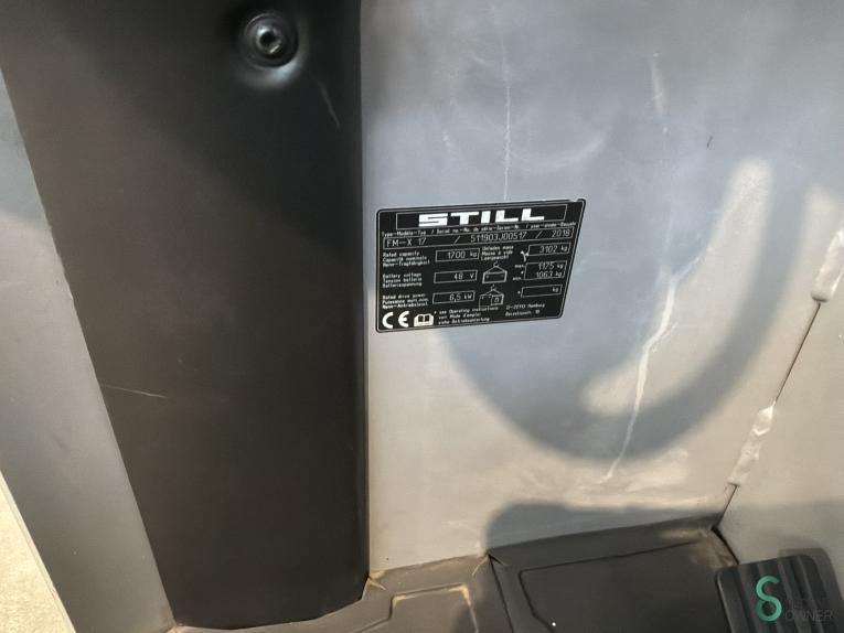 Schubmaststapler Elektrisch Still FM-X17 2018