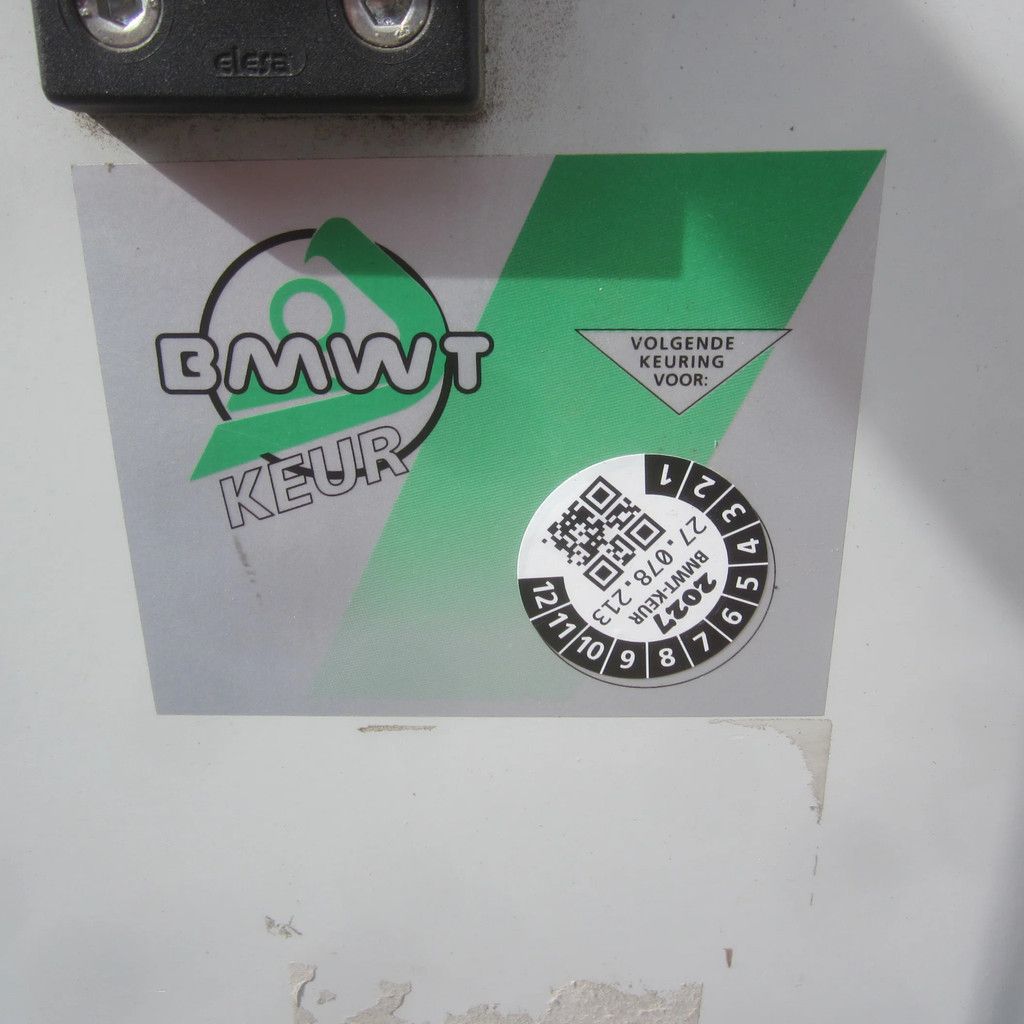 RCM Slalom, zitveegmachine elek., veegbreedte 1.20 mtr.