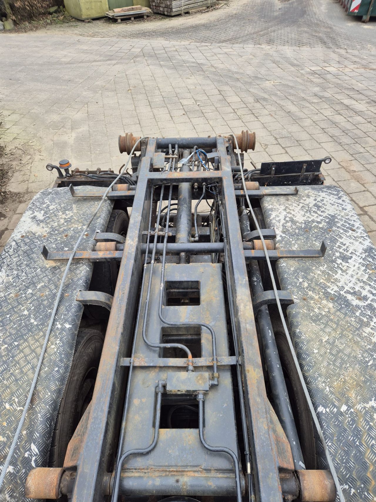 Mmbs containerwagen Kabelsystem